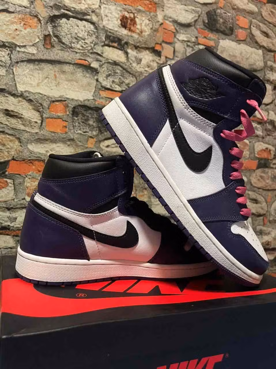(Grade School) Air Jordan 1 Retro High OG 'Court Purple 2.0' 575441-500 (Grade School) Air Jordan 1 Retro High OG 'Court Purple 2.0' 575441-500